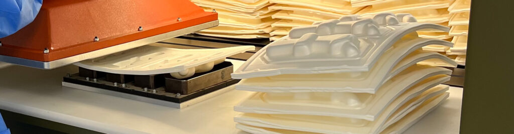 medical foam die cutting