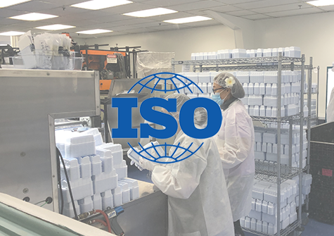 ISO certified cleanroom at Janco Medical facility